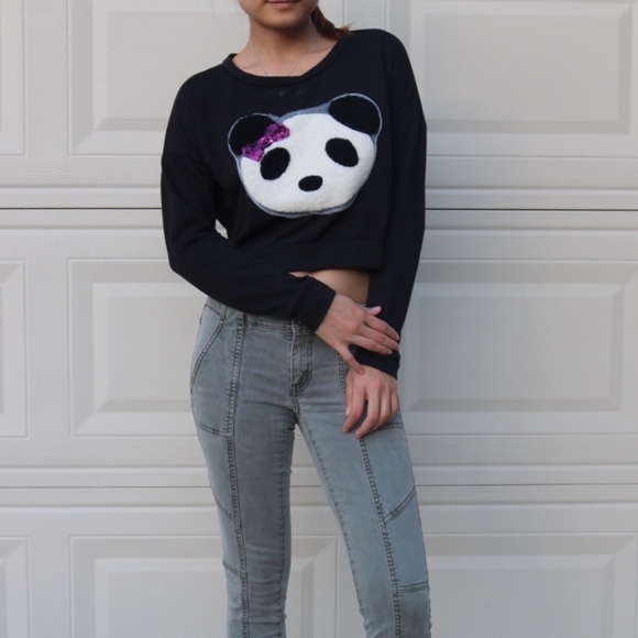 Longsleeve panda top - Picture 4 of 5